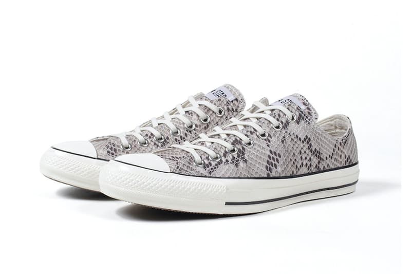 極速再合作-Wacko Maria x Converse 攜手打造別注蟒紋鞋款
