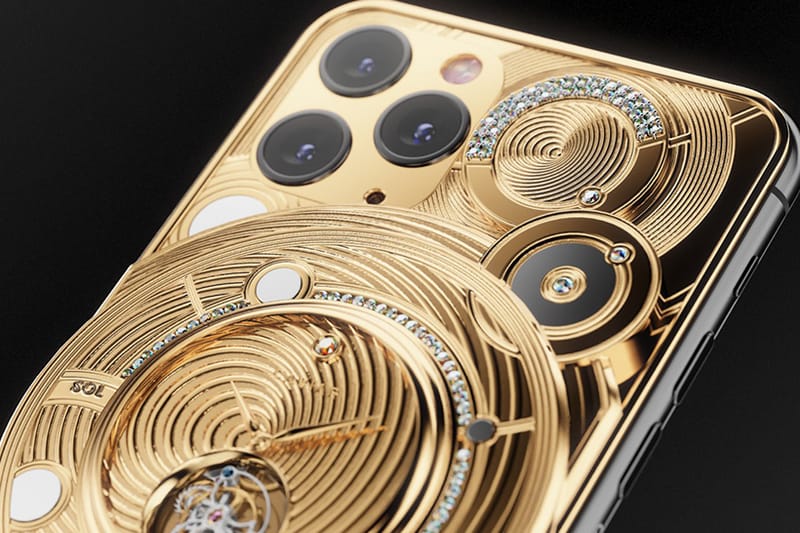 Caviar 要價 $70,000 美元奢華陀飛輪 iPhone 11 Pro 正式發佈開箱短片