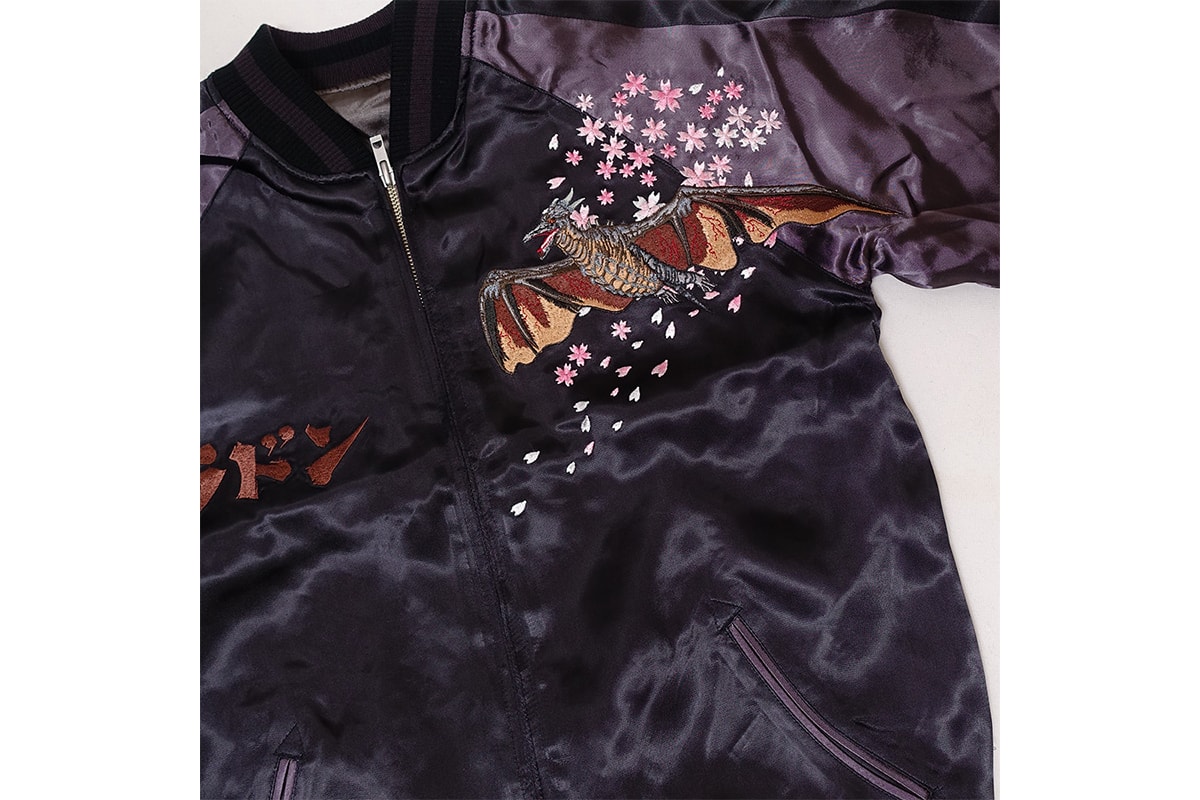 日本 GODZILLA 推出全新哥斯拉橫須賀刺繡外套