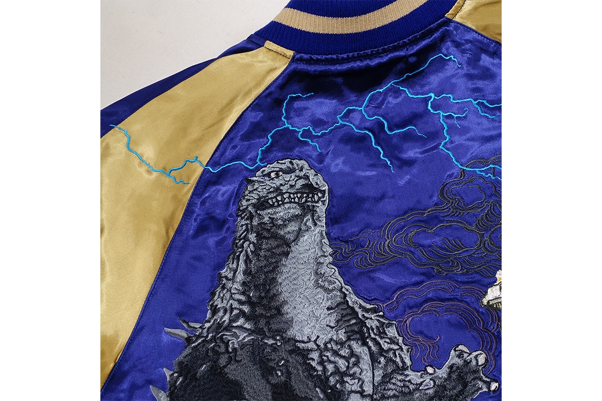 日本 GODZILLA 推出全新哥斯拉橫須賀刺繡外套