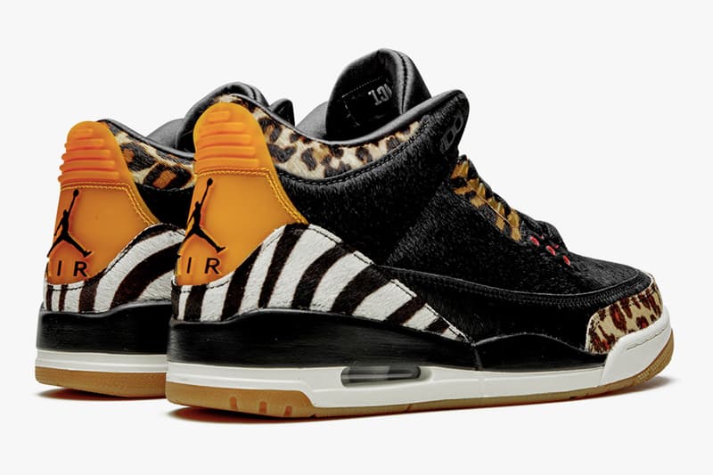 atmos 別注?!Air Jordan 3 推出混合動物紋「Animal Pack」