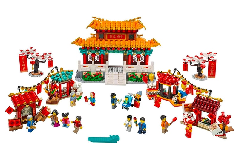 醒獅首次現身－LEGO 推出 2020 年農曆新年別注積木情景