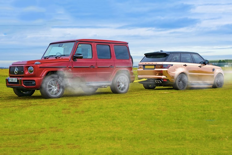 豪門相爭 − Mercedes-AMG G63 和 Range Rover Sport SVR 展開拉力對決