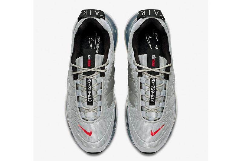 混種銀子彈 − Nike Air MX 720-818 最新配色「Silver Bullet」發佈