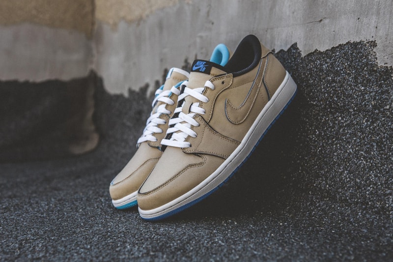 近賞 Nike SB x Air Jordan 1 Low 全新聯名配色「Desert Ore」