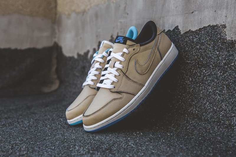 近賞 Nike SB x Air Jordan 1 Low 全新聯名配色「Desert Ore」