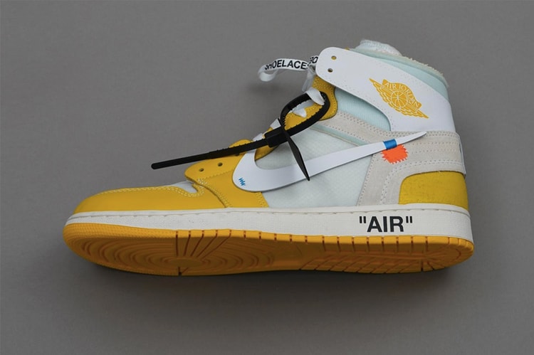 Off-White™ x Air Jordan 1 神秘配色「Canary Yellow」即將迎來官方發售?!