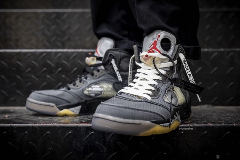 明年大物!?Off-White™ x Air Jordan 5 全新聯名圖輯釋出