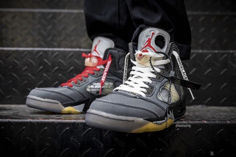 明年大物!?Off-White™ x Air Jordan 5 全新聯名圖輯釋出