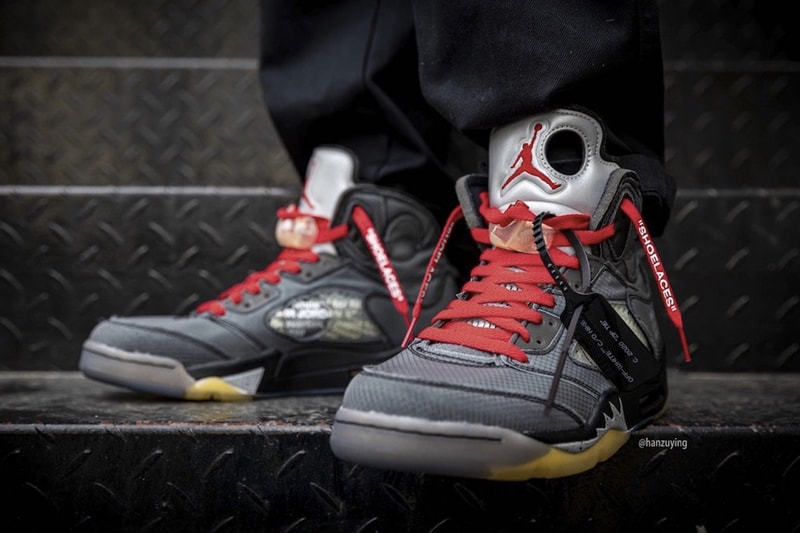 明年大物！？Off-White™ x Air Jordan 5 全新聯名圖輯釋出