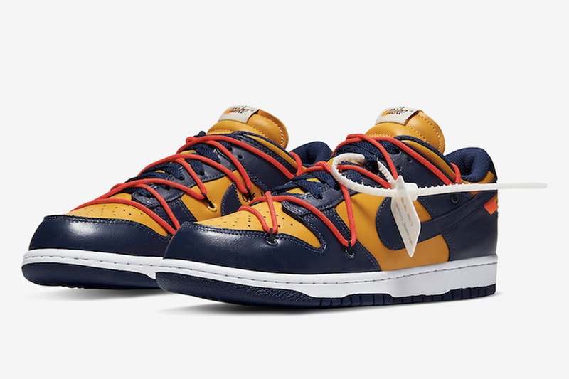 Off-White™ x Nike Dunk Low 最新聯名鞋款官方圖輯正式公開