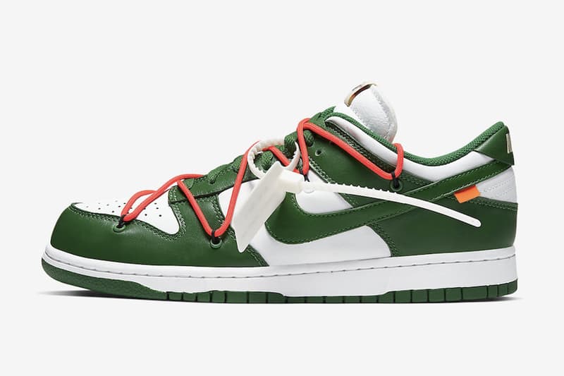 Off-White™ x Nike Dunk Low 最新聯名鞋款官方圖輯正式公開
