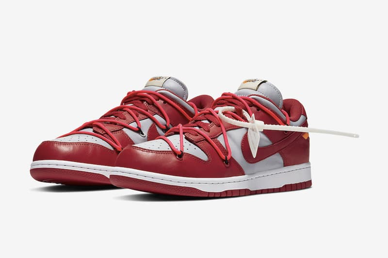 Off-White™ x Nike Dunk Low 最新聯名鞋款官方圖輯正式公開