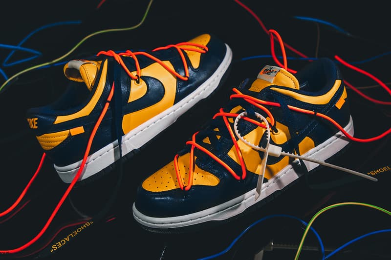 HYPEBEAST 率先近賞 Off-White™ x Nike Dunk Low 聯乘鞋款