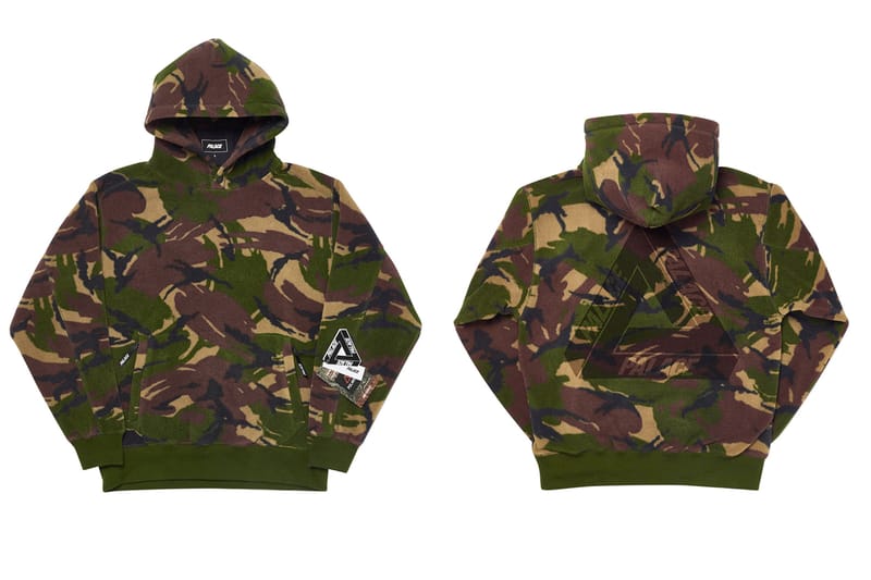 palace fleece hoodie