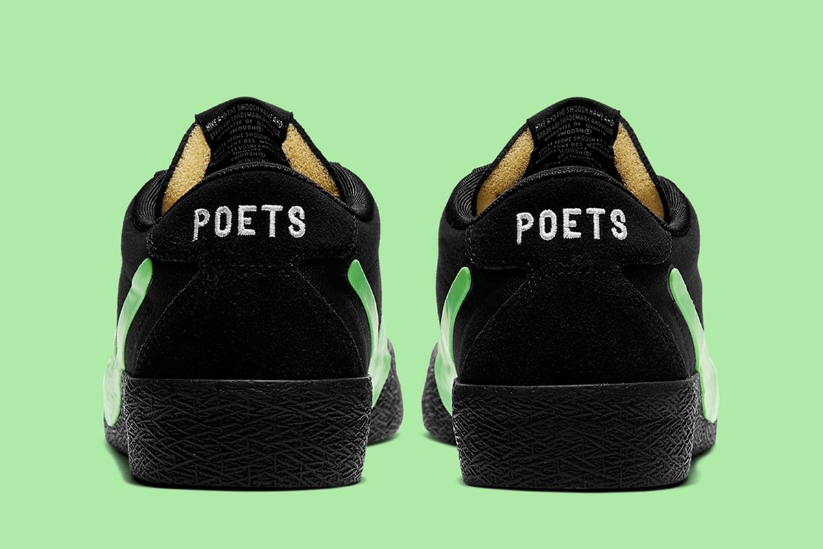 Poets x Nike SB 打造巨大化 Swoosh 別注 Bruin Low 鞋款