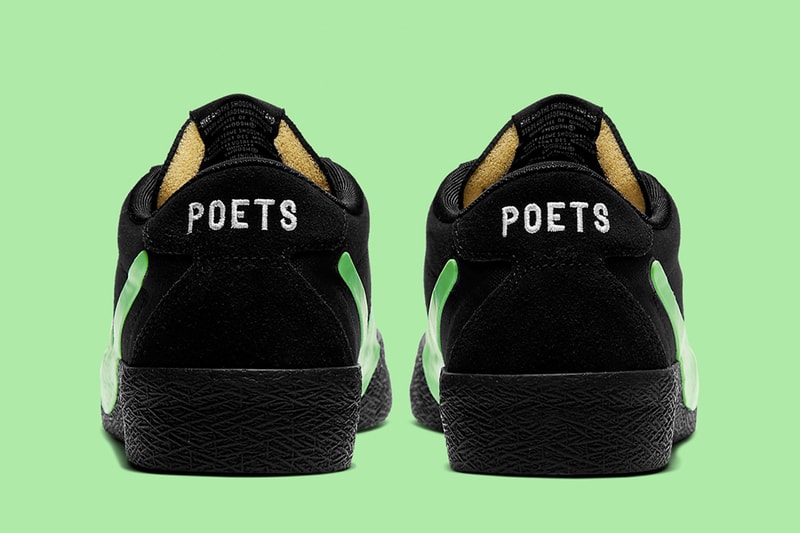 Poets x Nike SB 打造巨大化 Swoosh 別注 Bruin Low 鞋款