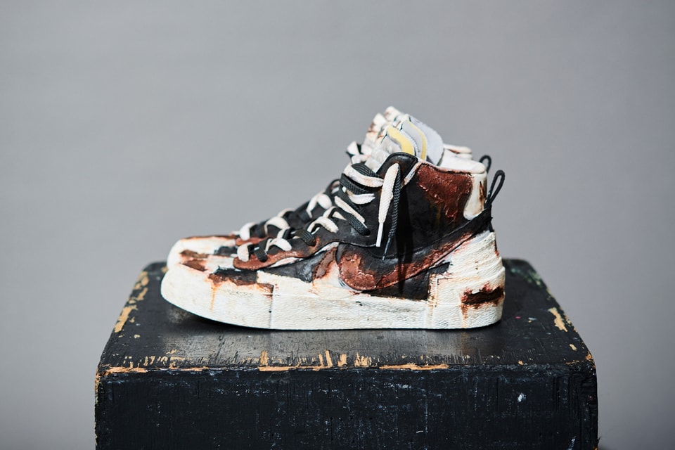 Principe Privé 打造全新sacai x Nike Blazer「Rust」客製版本| Hypebeast