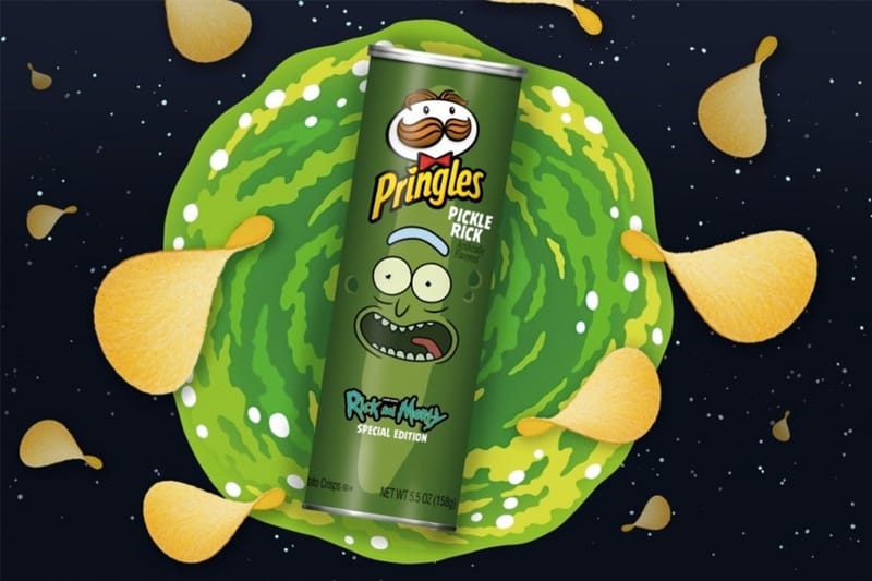 品客 Pringles 洋芋片攜手《Rick and Morty》推出全新「Pickle Rick」口味