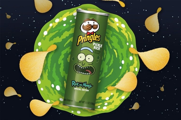 品客 Pringles 洋芋片攜手《Rick and Morty》推出全新「Pickle Rick」口味
