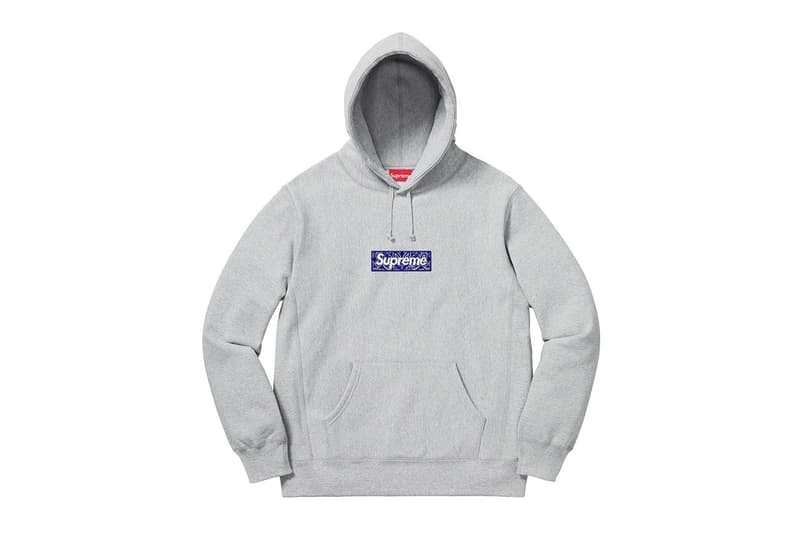 Supreme 2019 秋冬系列全新 Bandana Box Logo 連帽衛衣正式發佈