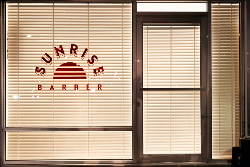 台北都會風格理髮廳 SUNRISE BARBER 正式開幕