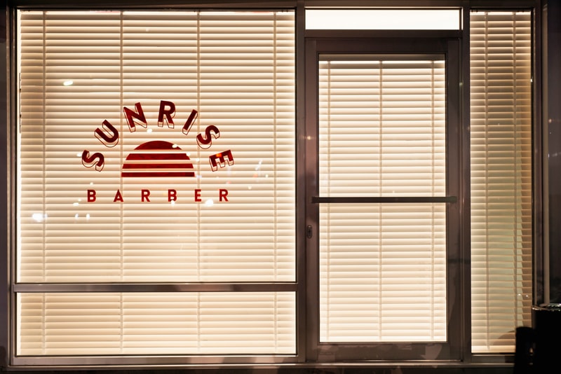 台北都會風格理髮廳 SUNRISE BARBER 正式開幕