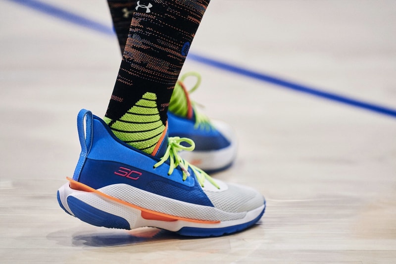 Under Armour Curry 7 全新配色「NERF Super Soaker」正式登場
