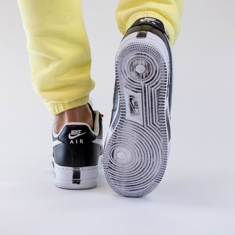 完整一覽 PEACEMINUSONE x Nike Air Force 1「Para-Noise」上腳圖輯