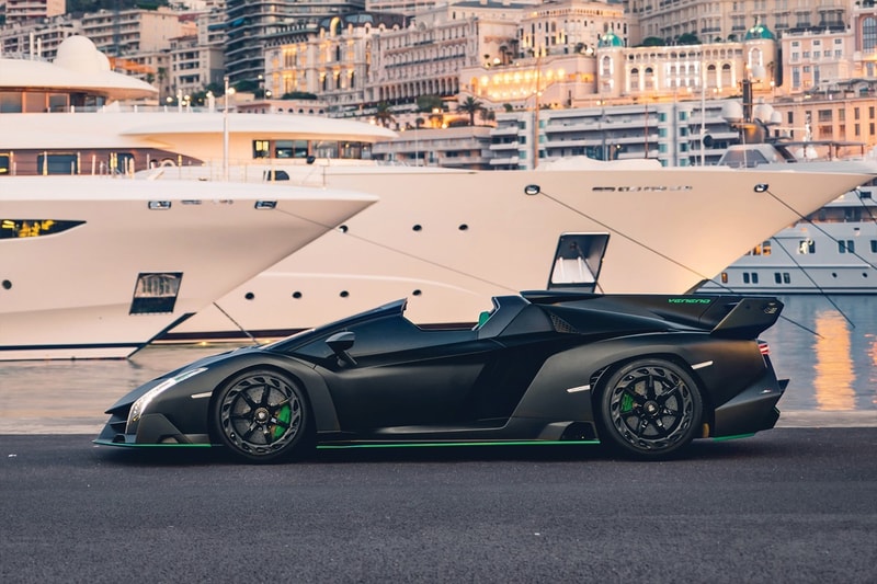 極罕 2015 年 Lamborghini Veneno Roadster 即將展開拍賣