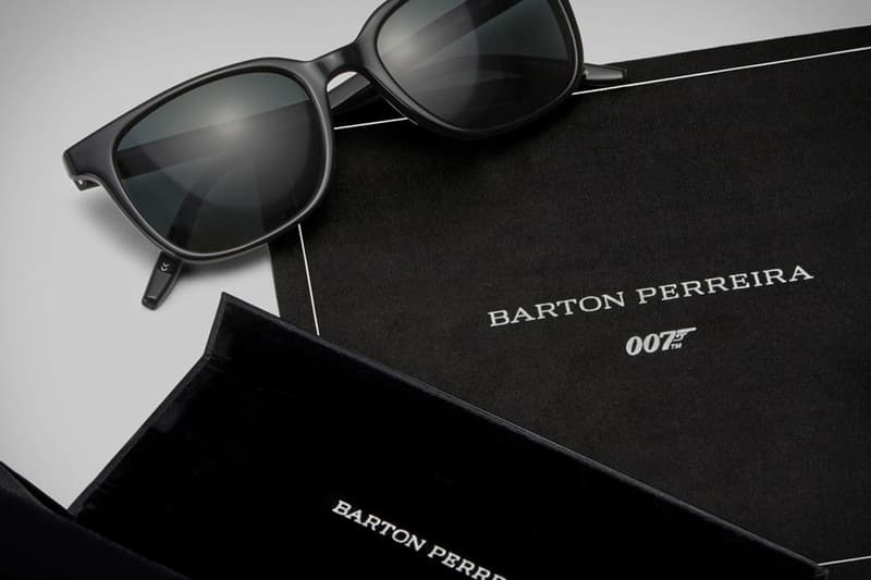 James Bond 專屬-Barton Perreira 推出《007: No Time To Die》別注眼鏡