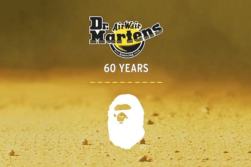 A BATHING APE® × Dr. Martens 預告推出全新聯名系列
