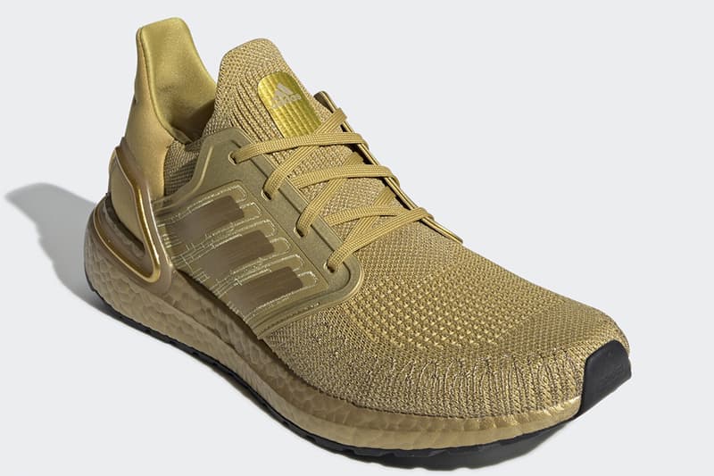 奧運最強-adidas UltraBOOST 20 全金配色「Metallic Gold」發佈