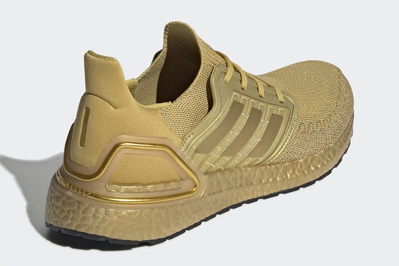 奧運最強-adidas UltraBOOST 20 全金配色「Metallic Gold」發佈
