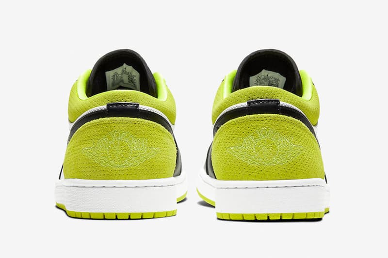 Jordan Brand 帶來全新 Air Jordan 1 Low「Black Cyber」配色