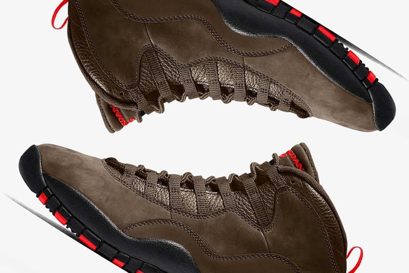 Air Jordan 10 全新配色「Dark Mocha」發售情報公開