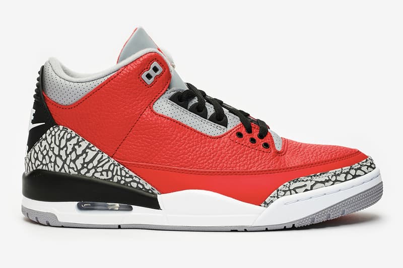 灼熱火紅－Air Jordan 3 推出全新「Fire Red」配色