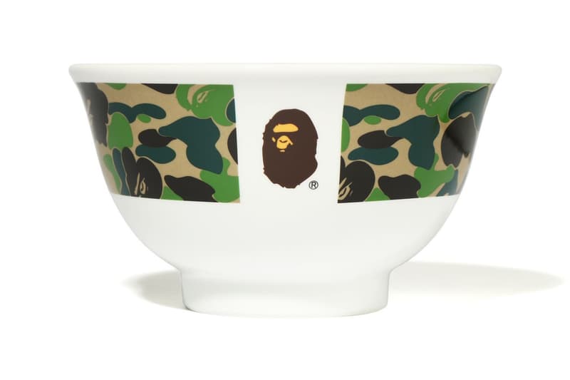 吃團猿飯 − A BATHING APE® 推出 ABC CAMO 迷彩餐具家飾系列