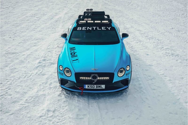 Bentley 打造全新雪地賽事版本 Continental GT