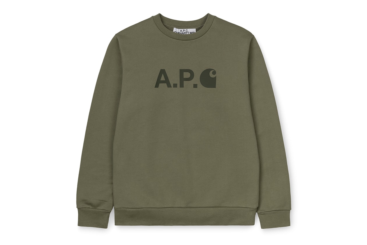 Carhartt WIP x A.P.C. 全新聯乘系列港台發售情報正式公開