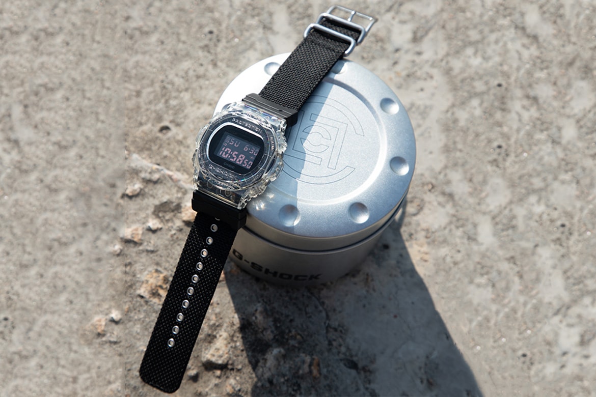 CLOT x G-SHOCK 最新聯乘 DW-5750 腕錶台灣發售情報