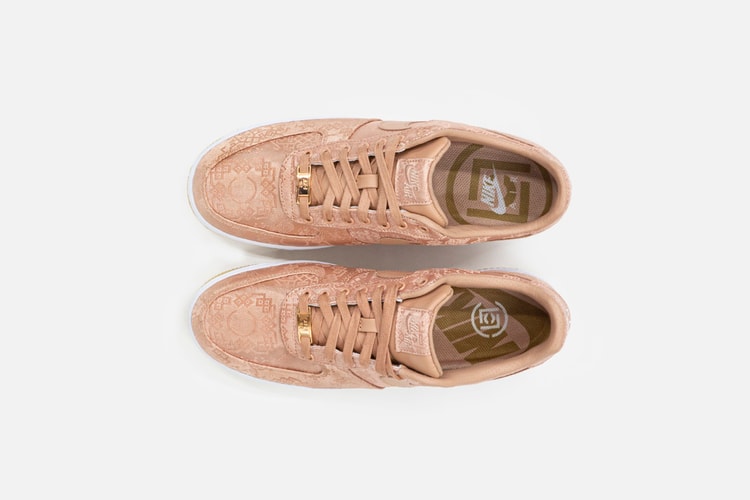 CLOT x Nike Air Force 1「Rose Gold Silk」香港區抽籤情報公開