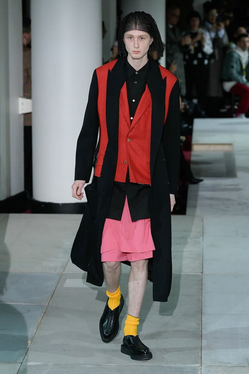 巴黎時裝周 - COMME des GARÇONS HOMME PLUS 2020 秋冬系列時裝大秀