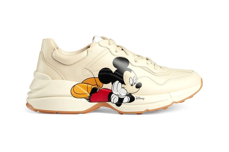 Gucci x Disney 最新聯乘 Mickey Mouse 主題鞋款系列發佈