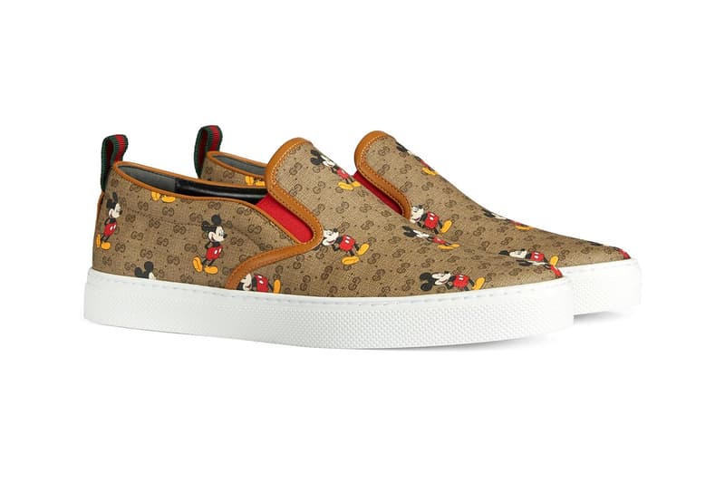 Gucci x Disney 最新聯乘 Mickey Mouse 主題鞋款系列發佈