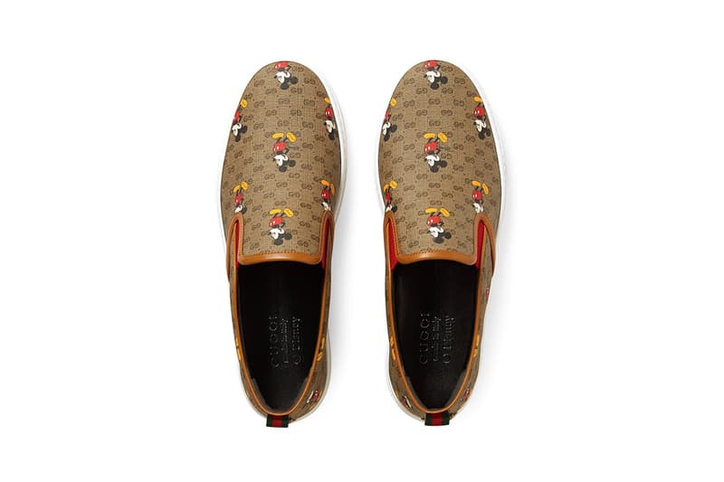 Gucci x Disney 最新聯乘 Mickey Mouse 主題鞋款系列發佈