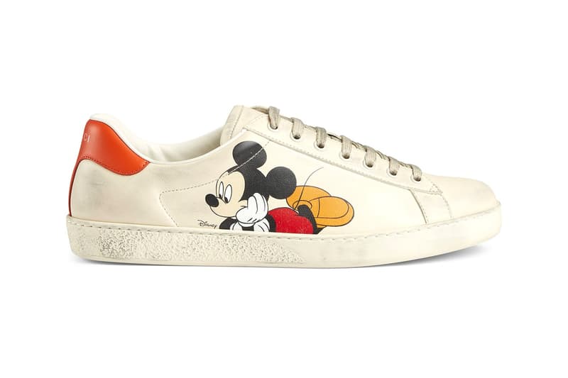 Gucci x Disney 最新聯乘 Mickey Mouse 主題鞋款系列發佈