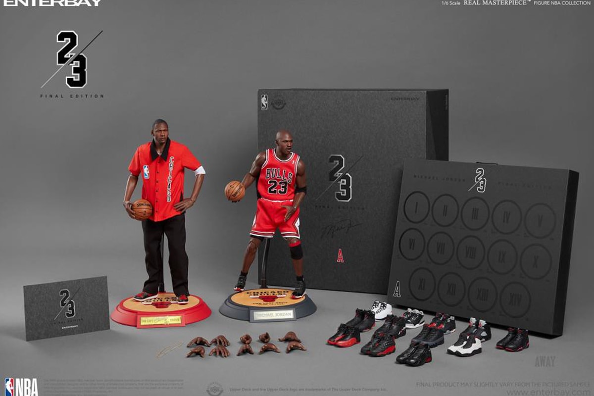 ENTERBAY 全新「Michael Jordan 客場終極版」1:6 限量珍藏版人偶即將發佈