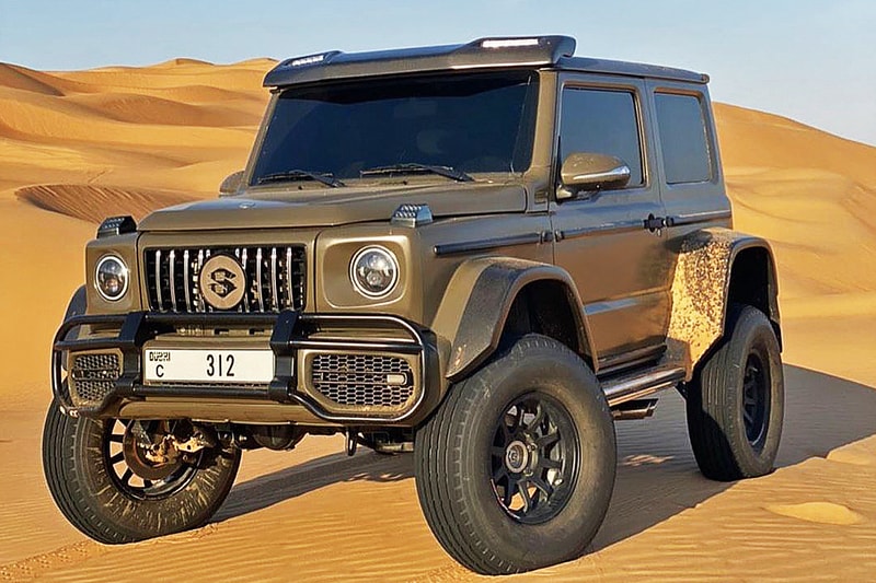 無限潛力-杜拜改車單位打造「G63 4x4」版本 Suzuki Jimny Sierra