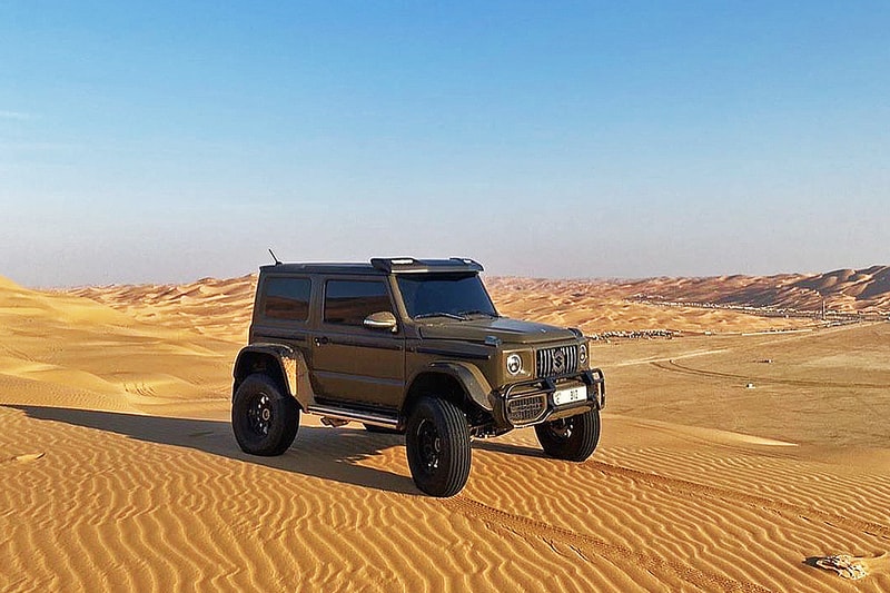 無限潛力-杜拜改車單位打造「G63 4x4」版本 Suzuki Jimny Sierra